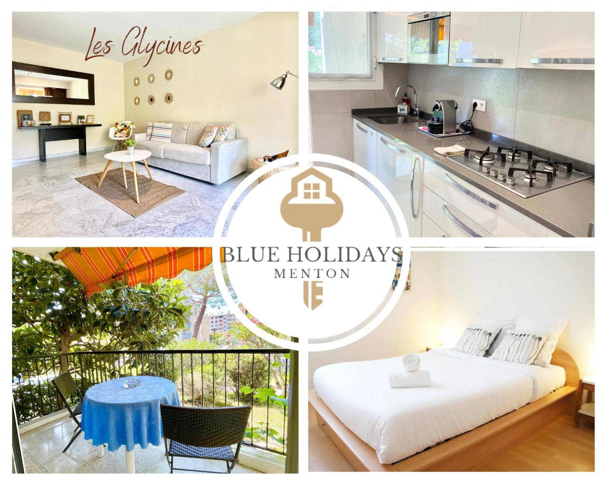 Les Glycines Apartment ม็องตง ภายนอก รูปภาพ